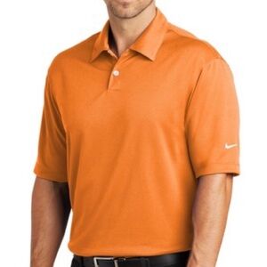 Nike Dri-Fit Orange Golf Polo